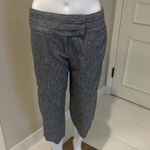 Gray Women's Cropped Pants low rise 2010s